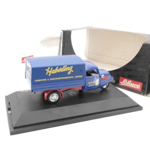 Schuco 1:43 02123 Tempo Planenwagen Haberling OVP in OVP QR4939 – Bild 3