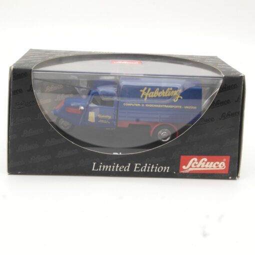 Schuco 1:43 02123 Tempo Planenwagen Haberling OVP in OVP QR4939 – Bild 5