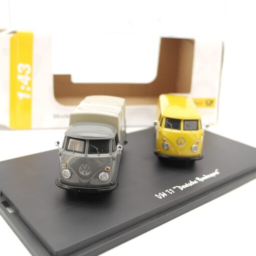 Schuco 1:43 03986S VW T1 Set Deutsche Bundespost in OVP RR2286 – Bild 3