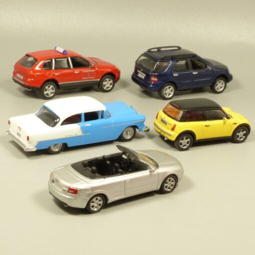 Schuco 1:87 5er-Pack diverse PKW Modelle in Tüte siehe Bilder o. EX5049 – Bild 3