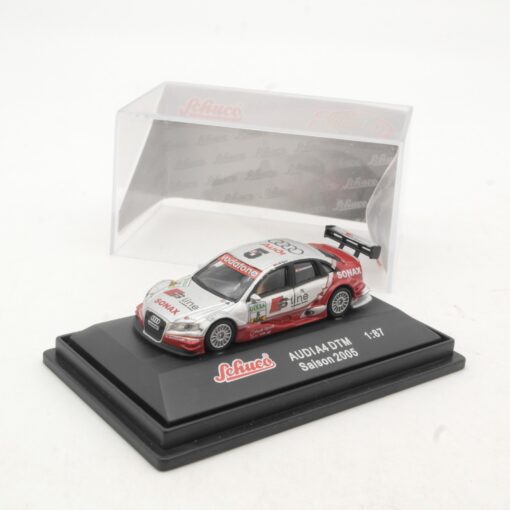 Schuco 1:87 Audi A4 DTM Saison 2005 in PC Box RR3717