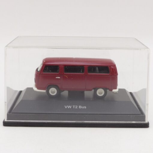Schuco 1:87 Nr.: 25172 VWT2 Bus bordeauxrot, in PC-Box EX1524