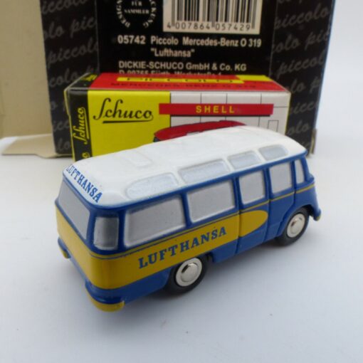 Schuco 1:90 Nr.: 05742 Mercedes Benz O 319 Bus Lufthansa in OVP EA7216 – Bild 3