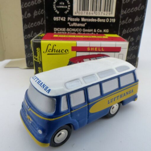 Schuco 1:90 Nr.: 05742 Mercedes Benz O 319 Bus Lufthansa in OVP EA7216