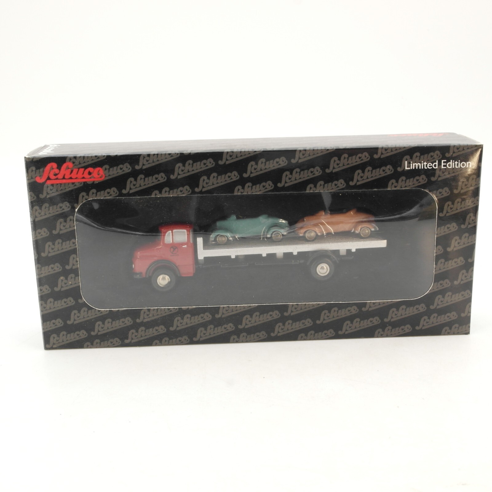 Schuco Piccolo 1:90 MB L322 mit Messerschmitt Kabinenroller in OVP RG7656 – Bild 3