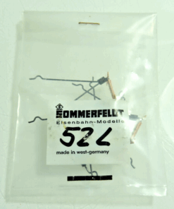 Sommerfeldt H0 52L Ausleger Oberleitungsbau 5Stück in OVP CK181