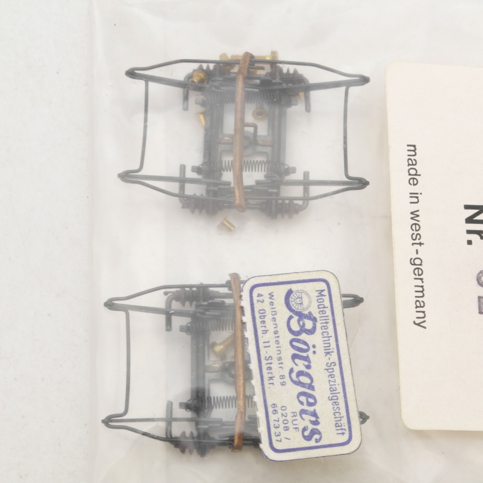 Sommerfeldt H0 62 Stromabnehmer in OVP RG4947 – Bild 3