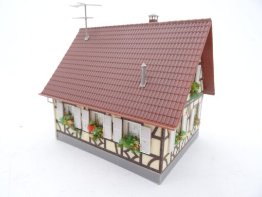 Spur H0 Fachwerkhaus ca. 10 x 8 cm aus Anlagerückbau, siehe Bilder RR368 o. – Bild 4