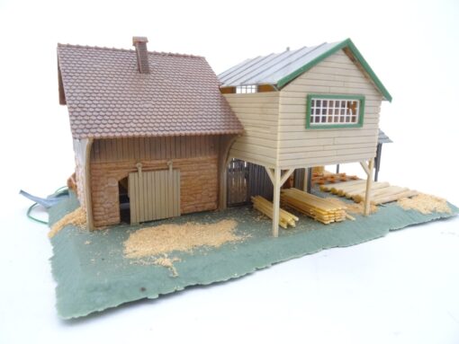 Spur H0 Sägewerk mit Wassermühle aus Anlagerückbau, siehe Foto RR570 o. – Bild 3
