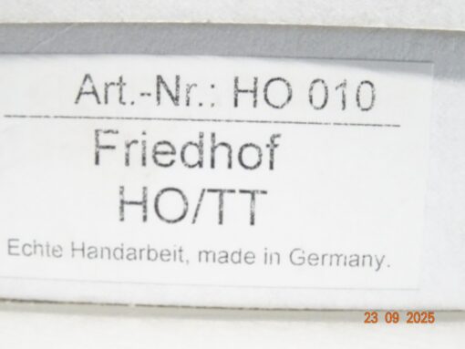 Spur H0 / TT Handarbeitsmodell Friedhof ca. 205 x 205 mm in OVP JL3124 – Bild 3