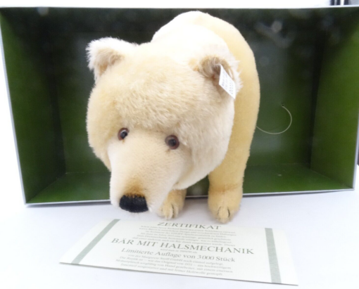 Steiff 013028 Polar Bear 1931 Replica 1989/90 limitiert 3000 in OVP OR8147 – Bild 5
