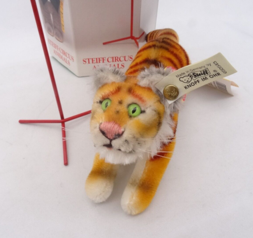 Steiff 650543 Jumping Tiger Circus Animals limitiert in OVP OR8144 – Bild 3