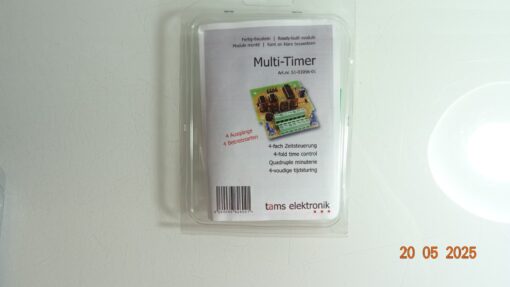 TAMS Elektronik 51 02056 01 Multi Timer 4Fach Steuerung siehe Foto in OVP CK8336