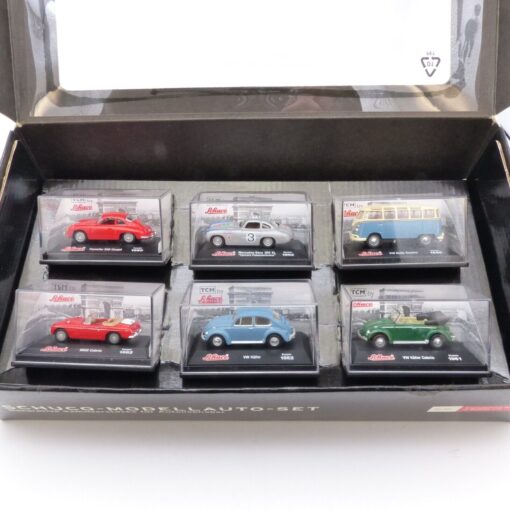 TCM by Schuco 1:72 204936 Modellauto Set 6 Fahrzeuge in OVP EX3794