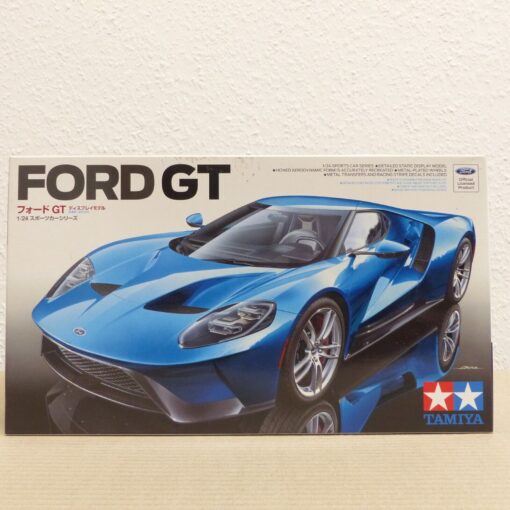 Tamiya 1:24 Bausatz 24346 Ford GT blau in OVP EX3035