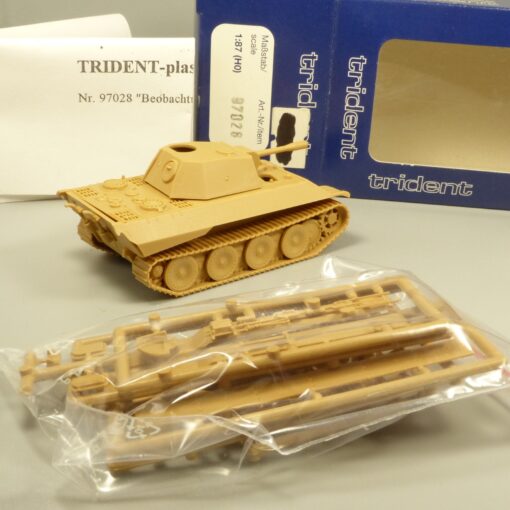 Trident 1:87 H0 97028 Panther Beobachtungspanzer Militär in OVP EX7808 – Bild 3