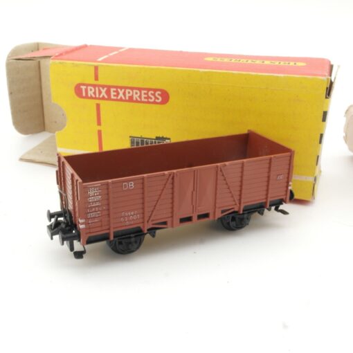 Trix Express H0 3414 offener Güterwagen der DB in OVP QR3964 – Bild 3
