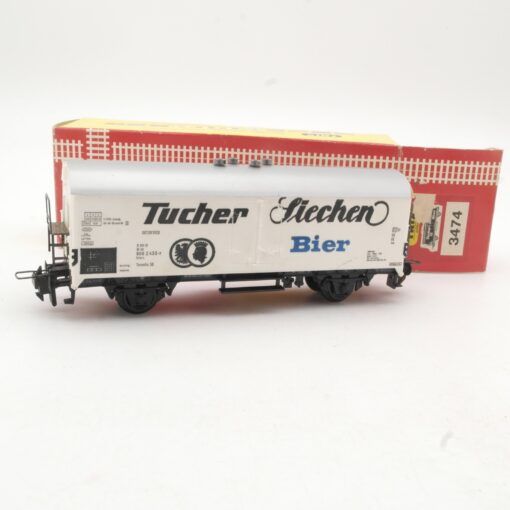 Trix Express H0 3474 Bierwagen Tucher Siechen Bier der DB in OVP RR1500