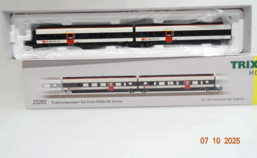 Trix H0 23282 Ergänzungswagen-Set zum Giruno der SBB in OVP JL3386