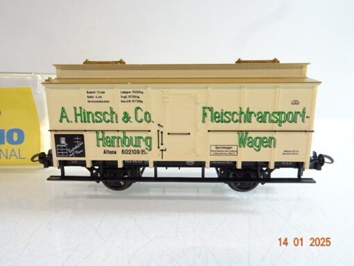 Trix H0 23536 Kühlwagen Fleischtransport Hinsch & Co in OVP PR5300 – Bild 3