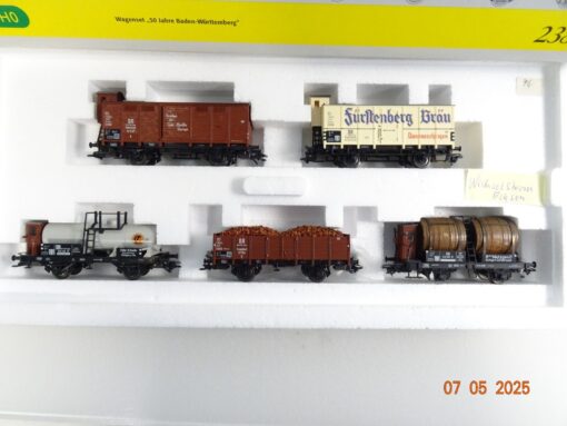 Trix H0 23859 AC Wagen-Set 50 Jahre Baden-Württemberg der DR in OVP PR7430 – Bild 3