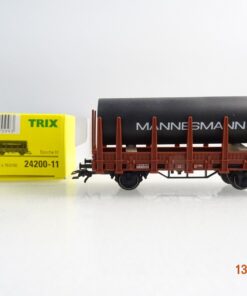 Trix H0 24200-11 AC Rungenwagen Ladegut Röhre Mannesmann der DB in OVP PR7581