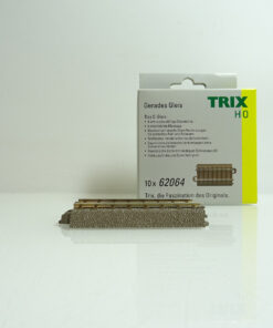 Trix H0 62064 C Gleis Gebogenes Gleis 1Stück siehe Foto in OVP CK1530