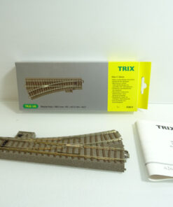 Trix H0 62611 C Gleis Weiche links siehe Foto in OVP CK1514