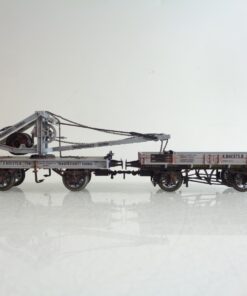 Trix H0 Bahnkran mit Schutzwagen der K.Bay.Sts.B. BH1019 o.