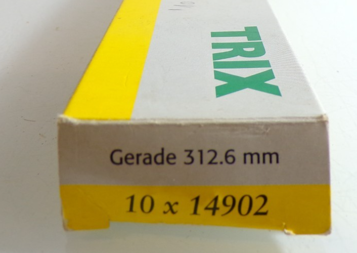 Trix Spur N 14902 Gerades Gleis 312,6 mm 10Stück siehe Foto in OVP PK2525 – Bild 3