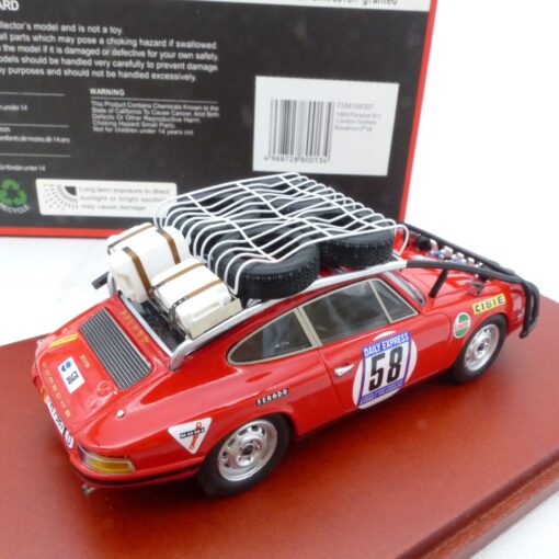 TrueScale Models 1:43 TSM104307 Porsche 911 (1968) Marathon #58 in OVP EX7728 – Bild 3