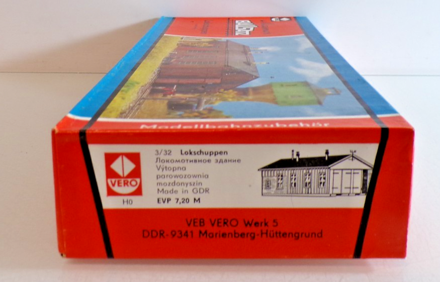 Vero H0 Bausatz 160/00519 Lokschuppen in OVP PK2753 – Bild 3