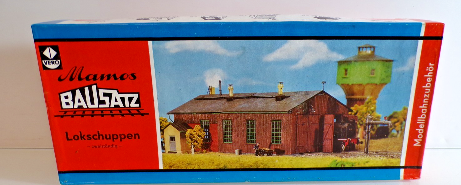 Vero H0 Bausatz 160/00519 Lokschuppen in OVP PK2753