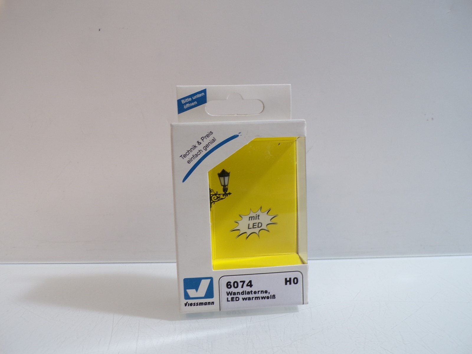 Viessmann H0 6074 Wandlaterne mit LED siehe Foto in OVP PK2891