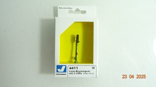 Viessmann N 4411 Licht Blocksignal mit 2 LEDs siehe Foto in OVP CK7681