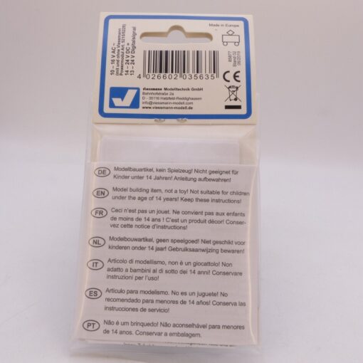 Viessmann Nr.: 3563 LED-Set gelb mit angelöteten Kabeln, 5 Stück, in OVP EB9975 – Bild 3