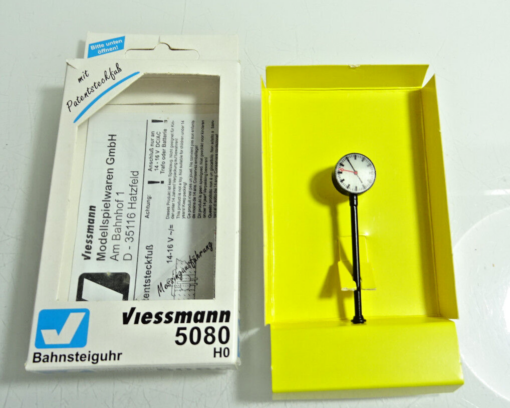Viessmann Spur H0 5080 Bahnsteiguhr siehe Foto in OVP CK143 – Bild 3