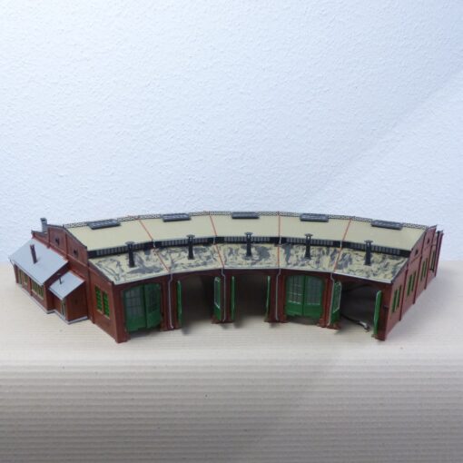 Vollmer H0 5754 Ringlokschuppen 5-ständig aus Anlagenrückbau s. Bilder o. EX5915