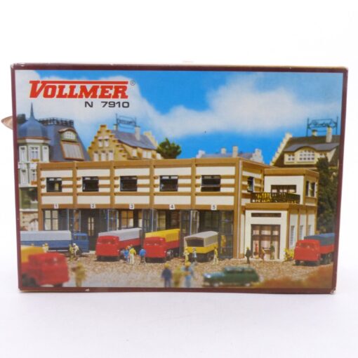 Vollmer Spur N Bausatz Nr.: 7910 Fahrzeughalle, in OVP EX2572