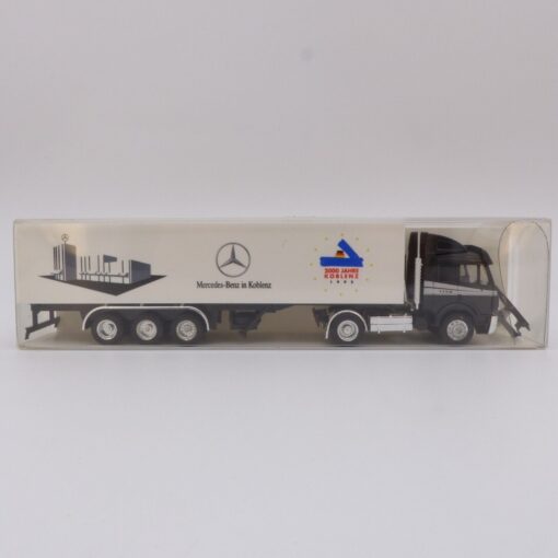 WDV auf Herpa-​Basis 1:87 Mercedes SK Sattelzug 2000 Jahre Koblenz in OVP EX3953