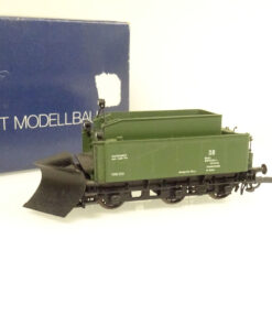 Weinert H0 4111 Fertigmodell Schneepflug mit Tender in OVP LE2510