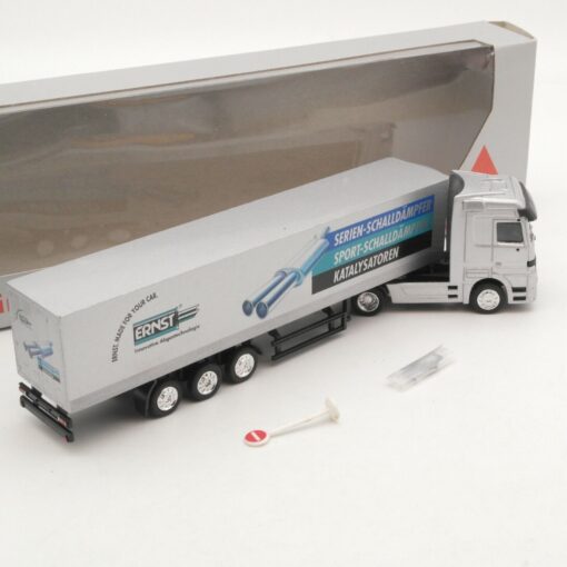 Werbemodell 1:87 MB Actros Achim PEX Ernst Metallmodell in OVP RI4543 – Bild 3