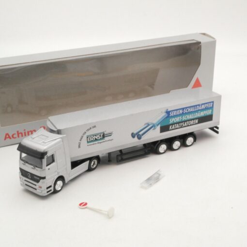Werbemodell 1:87 MB Actros Achim PEX Ernst Metallmodell in OVP RI4543
