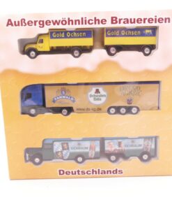 Werbemodell 1:87 Set Außergewöhnliche Brauereien Deutschland in OVP RT7298