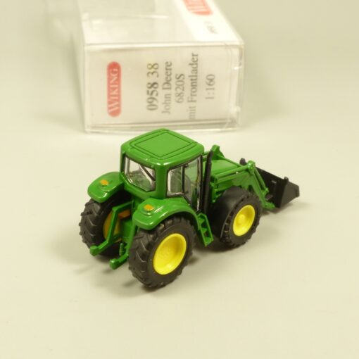 Wiking 1:160 N 095838 John Deere 6820S Traktor mit Frontlader in OVP EX6217 – Bild 3