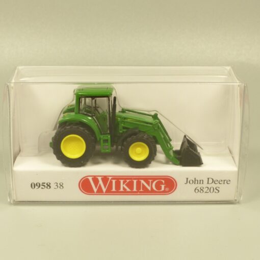 Wiking 1:160 N 095838 John Deere 6820S Traktor mit Frontlader in OVP EX6217 – Bild 4