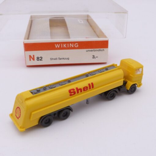 Wiking 1:160 N 82 Mercedes Benz LPS Sattelzug Shell in OVP EX3282 – Bild 3