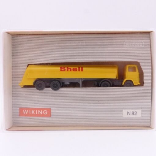 Wiking 1:160 N 82 Mercedes Benz LPS Sattelzug Shell in OVP EX3282 – Bild 4