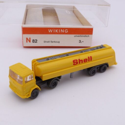 Wiking 1:160 N 82 Mercedes Benz LPS Sattelzug Shell in OVP EX3282