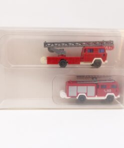 Wiking 1:160 N 9610120 Magirus LF 16 Feuerwehr plus extra Fahrzeug in OVP EX8226